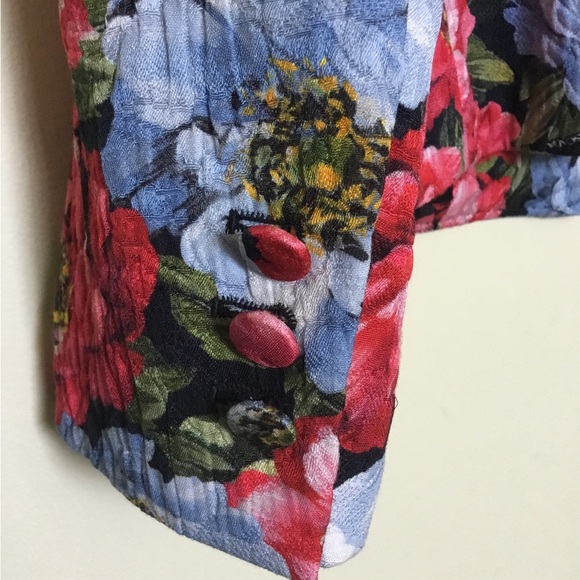 ESCADA Floral Print Jacquard Blazer - Picture 5 of 8